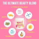 Mixed Berry Beauty Collagen Powder with Probiotics
