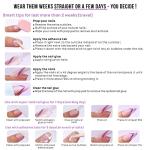 BTArtbox Vanilla Cream Square Ombre Press On Nails