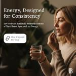 Vitality Extract, Energy Supplement 60 Caps. 72 Trace Minerals from Ancient Mesozoic Plants w/Apple Extract | Polyphenol-Rich Supplement to Energize Vitality, Endurance Booster & Metabolism Activator