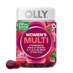 OLLY Women's Berry Flavor Daily Multivitamin Gummies
