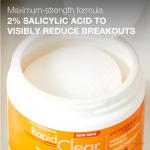 Neutrogena Rapid Clear Acne Treatment Pads, 60 Count