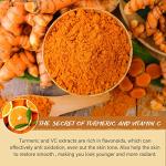 Turmeric Vitamin C Facial Mask for Clear Skin