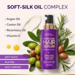 Lightweight Hydrating Hair Serum for Frizz Control