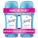 Invisible Solid Antiperspirant & Deodorant Twin Pack