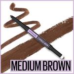 2-in-1 Brow Pencil & Powder in Medium Brown
