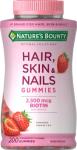 Nature's Bounty Hair, Skin & Nails Gummies 200 Count