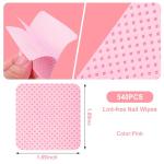 Lint Free Nail Wipes - 540 Pack for Nails
