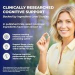 12-in-1 Memory & Focus Brain Supplement Capsules