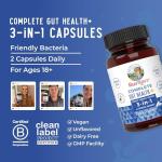 MaryRuth's Gut Health+ | 3-in-1 Vegan Support