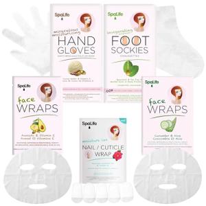 Korean Spa Face Mask & Moisturizing Hand Glove Set
