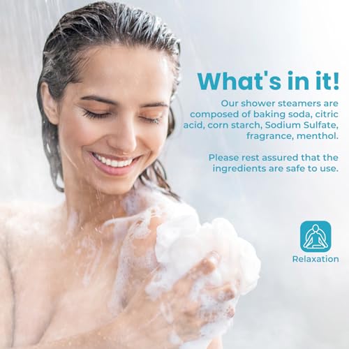 CalmNFiz Shower Steamers Gift Box - 8 Fragrances