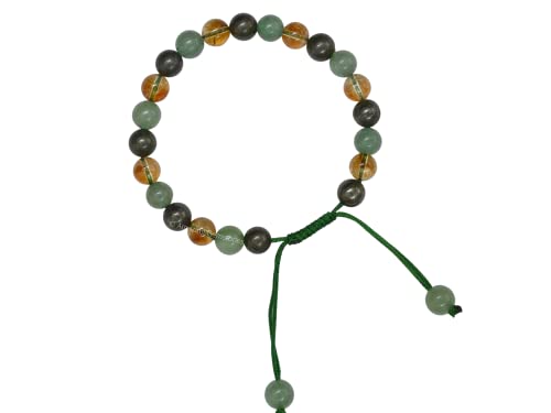 Wealth Success Bracelet Set - Pyrite & Aventurine