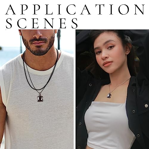 Hematite Turtle Charms for DIY Jewelry, 6pcs