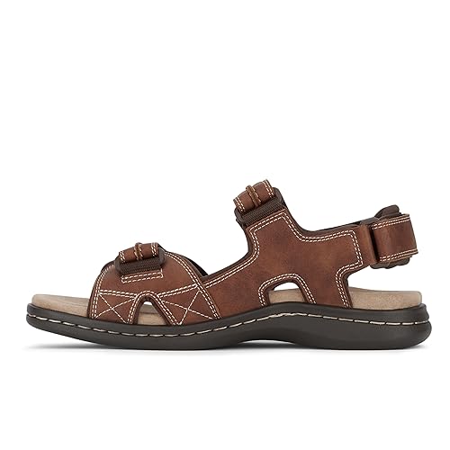 Dockers Men's Newpage Sport Outdoor Sandals, Rust