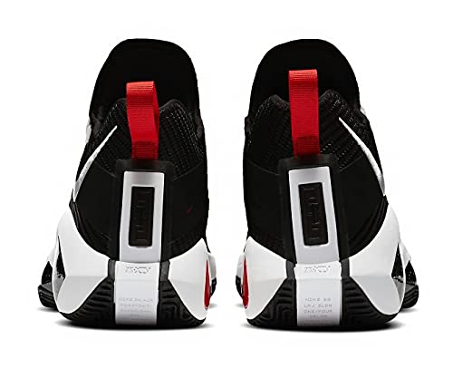 Nike LeBron Soldier XIV Basketball Shoes - Black/White/Red