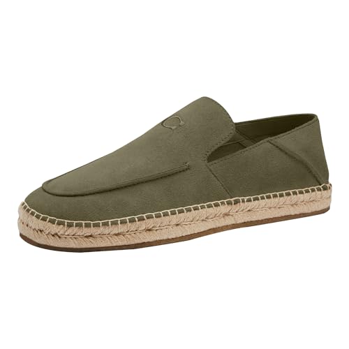 Coach Men's Reilly Olive Drab Espadrille Loafer