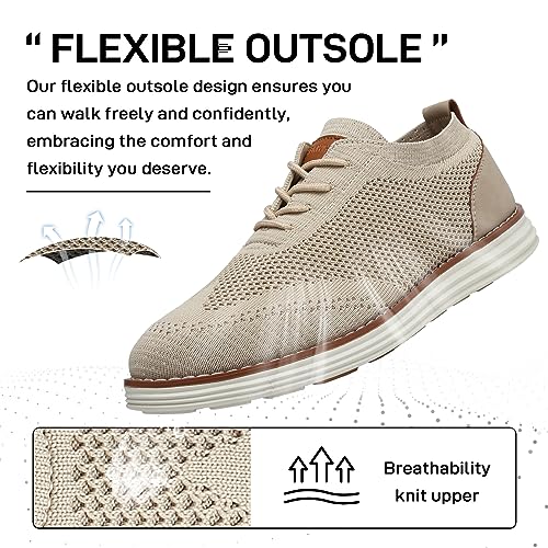 Men's Casual Dress Oxfords - Lightweight Breathable Sneakers