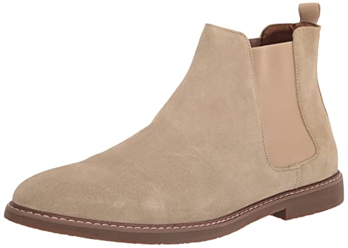 Steve Madden Highline Men's Chelsea Boots, Sand Suede