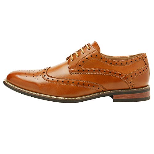 Bruno Marc Men's Oxford Dress Shoes - Brown