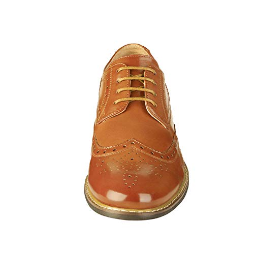 Bruno Marc Men's Oxford Dress Shoes - Brown