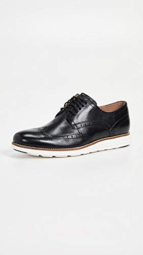 Cole Haan Men's Black Leather Oxford Shoe, Size 10.5