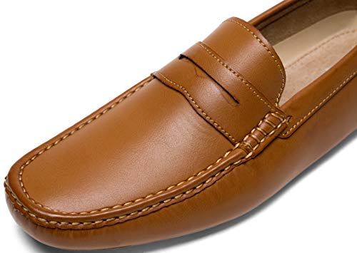Jousen Men's Lightweight Slip-On Penny Loafers