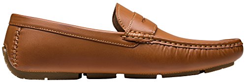 Jousen Men's Lightweight Slip-On Penny Loafers