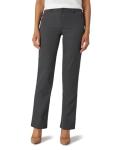 Charcoal Heather Relaxed Fit Straight Leg Pants