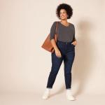 Amazon Essentials Women's Dark Wash Skinny Jeans