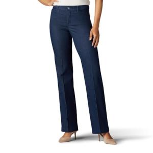 Lee Women's Flex Motion Trouser Pant in Indigo