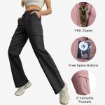 Lepunuo Women’s Black Baggy Y2K Cargo Pants