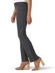 Charcoal Heather Relaxed Fit Straight Leg Pants