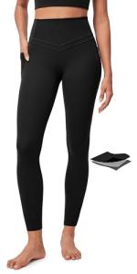 High Waist Tummy Control Leggings with Pockets