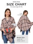 Moss Rose Women's Versatile Travel Shawl Wrap