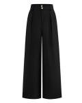 BTFBM Women High-Waisted Wide Leg Dress Pants