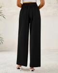 BTFBM Women High-Waisted Wide Leg Dress Pants