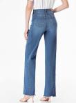 Wide Leg High Waisted Stretchy Denim Jeans