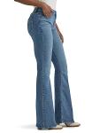Lee Women's Retro Mid Rise Flare Jeans