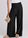 ANRABESS Women’s Wide Leg Linen Palazzo Pants