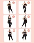High Waisted Tummy Control Leggings for Women