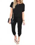 Ekouaer Black Dressy Summer Jumpsuit for Women