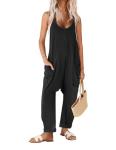 Ekouaer Women's Sleeveless Casual Summer Jumpsuit