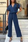 Prettygarden Women's Summer V Neck Jumpsuit