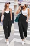 Ekouaer Women's Sleeveless Casual Summer Jumpsuit