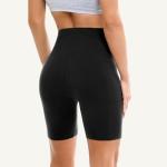 High Waisted Biker Shorts with Pockets - 2 Pack