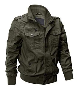 Cargo Green Utility Jacket for Women