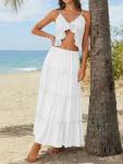 Chic Maxi Skirt for Summer Beach Outfits