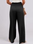 ANRABESS Women’s Wide Leg Linen Palazzo Pants