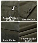 Cargo Green Utility Jacket for Women