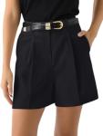 NIMIN Women's High Waisted Tailored Work Shorts